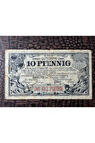 Almanya Reich Dönemi 01.10.1918 Notgeld 10 Pfennig Stadt GÖRLİTZ Acil Durum Parası