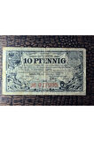 Almanya Reich Dönemi 01.10.1918 Notgeld 10 Pfennig Stadt GÖRLİTZ Acil Durum Parası