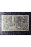 Almanya Reich Dönemi 01.10.1918 Notgeld 10 Pfennig Stadt GÖRLİTZ Acil Durum Parası