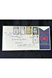 İlk Gün Zarfı GPO First Day Cover Investiture Prince of Wales with 1969 Caernarvon Postmarks