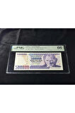 Türk Lirası PMG 66 EPG GEM UNC ÇİL 500.000 Lira Pick#212 1970 (ND 1998) S/N M01 7. Emisyon 4. Terti