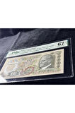 Türk Lirası PMG 67 EPQ SUPERB GEM UNC 100 Lira P 189b 1970 (ND 1979) S/N H09 6. Emisyon 1. TertipTü