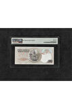 Türk Lirası PMG 67 EPQ SUPERB GEM UNC 50 Lira P 188 1970 (ND 1976) S/N I90 6. Emisyon 2. Tertip