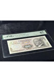 Türk Lirası PMG 67 EPQ SUPERB GEM UNC 50 Lira P 188 1970 (ND 1976) S/N I90 6. Emisyon 2. Tertip