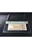 Türk Lirası PMG 64 EPQ CHOİCE UNC ÇİL 5.000 Lira P 197 1970 (ND 1981) S/N F04 7. Emisyon 3. Tertip