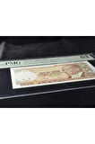 Türk Lirası PMG 64 EPQ CHOİCE UNC ÇİL 5.000 Lira P 197 1970 (ND 1981) S/N F04 7. Emisyon 3. Tertip
