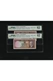 PMG 62 UNC ÇİL İnönü Batan Gemi 50 Kuruş P 133 1930 S/N B3 450543/44 2. EMS