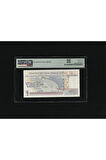 Bir Yeni Türk Lirası 1 YTL P216 2005 PMG 67 EPQ SUPERB GEM UNC S/N A01 749488 8.EMS 1. Tertip