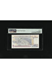 Bir Yeni Türk Lirası 1 YTL P216 2005 PMG 66 EPQ GEM UNC S/N A27045067 / 8.EMS 1. Tertip