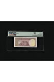 PMG 62 UNC ÇİL İnönü Batan Gemi 50 Kuruş P 133 1930 S/N A6 293015/16 2. EMS SERİ TAKİPLİ
