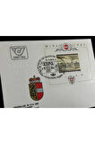 RESMİ WİPA SALZBURG 1981 FDC İlk Gün Zarfı Özel Gün Damgalı ve Pullu Kabartmalı