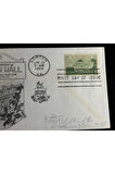 1958 Amerika İlk Gün Zarfı USA3 #1108 ADDR ARISTOCRATS FDC Gunston Hall postadan geçmiş