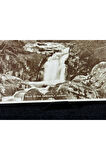 İngiltere Falls of the Garrawalt Deeside From Below ~ Vintage Postcard Kartpostal 838