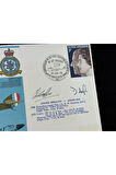 1973 GB RAF MUSEUM COVER No 54 Squadron Royal Air Force 25th Anniversary First Jet Crossing of the