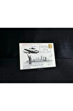İngiltere Kraliyet Hava Kuvvetleri İlk Gün Zarfı FDC 1981 Royal Air Force LA5 Operation Lancaster R