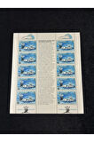 ASCENSION ISLAND Space Shuttle Block Pul 27 APRIL 1981 THE SPACE SHUTTLE SHEET OF 10 STAMPS MNH Min