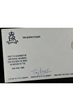 İngiltere Kraliyet Kraliçe Uçuşu İlk Gün Zarfı 1985 THE QUEENS FLİGHT FDC Guernsey Tony Bennett Is