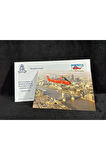 İngiltere Kraliyet Kraliçe Uçuşu İlk Gün Zarfı 1985 THE QUEENS FLİGHT FDC Guernsey Tony Bennett Is