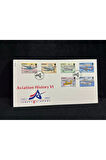 1997 Jersey Havacılık Temalı İlk Gün Zarfı Jersey Aviation History VI FDC