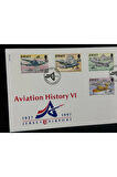 1997 Jersey Havacılık Temalı İlk Gün Zarfı Jersey Aviation History VI FDC