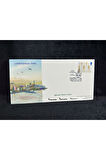 İngiltere Uçak ve Noel Temalı İlk Gün Zarfı FDC 1989-11-14 Limited No. 13/50