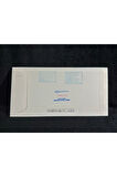 İngiltere Uçak ve Noel Temalı İlk Gün Zarfı FDC 1989-11-14 Limited No. 13/50