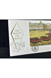 Her Majesty the Queen Diamond Jubilee 1952-2012 Queen Elisabeth II. İlk Gün Zarfı Palace Road Limit