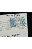 1982 yılından Fransa Kartpostal Paris Le Dome du Pantheon Özel Gün Damgalı Pullu