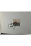 Almanya BRD: MiNr. 1491, 08.01.1991 "750 Jahre Hannover", Sonderkarte der OPD Hannover-Braunschweig