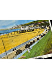 İngiltere Marimex British Made Promenade & Pier, Colwyn Bay postcard (Marimex Ltd. No. CB.605) 1950