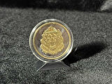 2023 Niue 2 Dolar Roaring Lion – Ruthenyum ve Altın Kaplama 1 Oz Gümüş 500 Limitli Hatıra Para