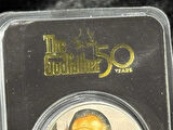 Niue 2 Dolar 2022 – The Godfather™ (Baba Filmi) 50. Yıl Özel Gümüş Para Renkli Tasarım – Blister Amb