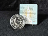 Darphane 5. İzmir İktisat Kongresi 50 TL 2013 Gümüş Hatıra Parası (Proof) Sertifikalı