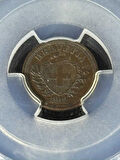 1912 B İsviçre 1 Rap – PCGS AU58 Gold Shield™ Sertifikalı | Top Pop!