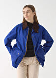 Stuf&Co  /Barn Yağlı Ceket AEGEAN BLUE / Barn Wax Jacket/  Barn Waxed Cotton Jacket 
