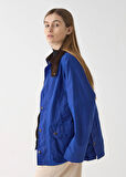 Stuf&Co  /Barn Yağlı Ceket AEGEAN BLUE / Barn Wax Jacket/  Barn Waxed Cotton Jacket 