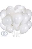 Balon Parlak Metalik Helyum Balon 10 Adet
