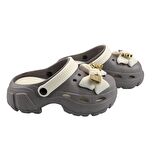 SİA ÇANTA TAŞLI SÜSLÜ KELEBEKLİ FİYONKLU  A KALİTE YÜKSEK TOPUK  HAFİF RAHAT CROCS TERLİK