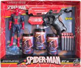 Hedefli Soft Mermili Spiderman Figürlü Dart Atan Set 2085