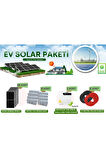 GÜNEŞ ENERJİ SİSTEMİ 18 ADET 585W PANEL 8 ADET 200AH AKÜ TÜM ELEKTRİK İHTİYAÇINIZI KARŞILAR