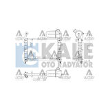 RADYATÖR SU TEMPRA  92-99 / TIPO 92-99 1.4-1.6 MEKANİK