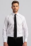 Tudors Modern Slim Fit Çift Manşet Erkek Gömlek