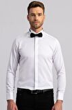 Tudors Slim Fit Dar Kesim Ata Yaka Erkek Gömlek