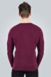 Tudors Slim Fit Dar Kesim Bisiklet Yaka Petek Dese