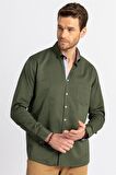 Tudors Klasik Fit Rahat Kesim Oxford Erkek Gömlek