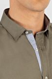 Tudors Slim Fit Dar Kesim Oxford Spor Erkek Gömlek