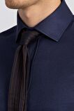 Tudors Slim Fit Dar Kesim Armürlü Erkek Gömlek