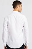 Tudors Slim Fit Dar Kesim Hakim Yaka Erkek Gömlek