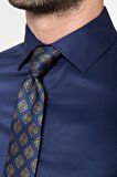 Tudors Slim Fit Dar Kesim Düz Erkek Gömlek
