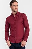 Tudors Slim Fit Dar Kesim Oxford Spor Erkek Gömlek